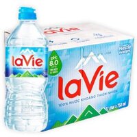 Nước Lavie 750ml (Nắp thể thao) – Thùng 12 chai