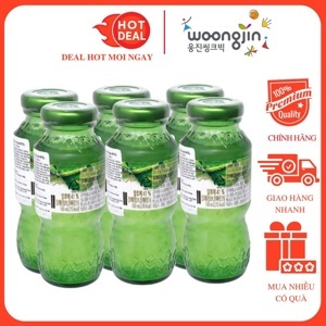 Nước lô hội WoongJin 180ml - Hộp 12 chai
