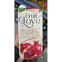 Nước lựu ép nguyên chất Fruit Love Vinamilk 1L