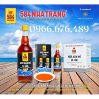 Nước mắm 584 Nha Trang 35 độ đạm. Đơn tối đa 1 thùng