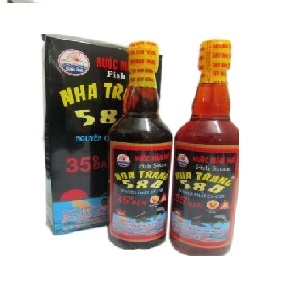 Nước mắm cá cơm 584 Nha Trang 35 độ đạm 500ml