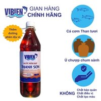 Nước mắm cá cơm cốt nhĩ Thanh Sơn chai nhựa 1 Lít thêm đường phèn