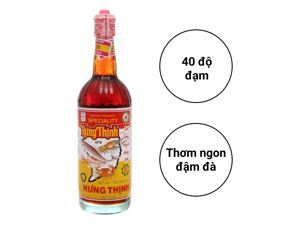 Nước mắm cá cơm đặc sản Hưng Thịnh 40 độ đạm chai 750ml