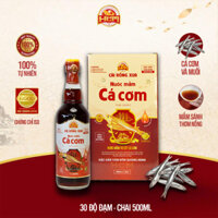 Nước mắm Cá cơm truyền thống Cái Rồng Xưa, Vân Đồn, Quảng Ninh - Nước mắm 30 độ đạm - Hộp 2 chai