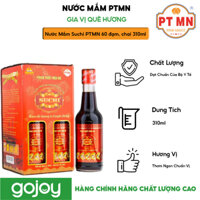 Nước mắm cá cơm truyền thống Phan Thiết Mũi Né SUCHI 60 đạm, chai 310ml GIA VỊ QUÊ HƯƠNG