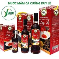Nước Mắm Cà Cuống Lê Duy Ninh Bình Đặc sản nước mắm Cát Hải kết hợp Cà Cuống đực nguyên con