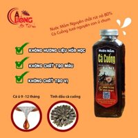 Nước mắm cà cuống tự nhiên dòng 5 con - dạng chai thủy tinh 500ml