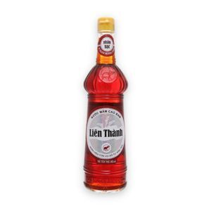 Nước mắm cao đạm Liên Thành nhãn bạc chai 600ml