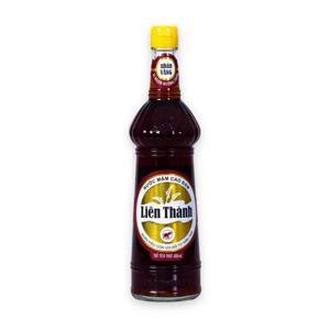 Nước mắm cao đạm Liên Thành nhãn vàng chai 600ml