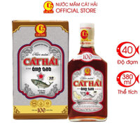 Nước Mắm Cát Hải Ông Sao 40 độ đạm chai 370ml