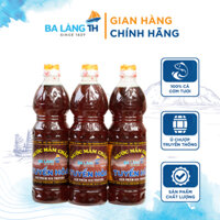 Nước Mắm Chắt Cá Cơm Ba Làng TH 800ml Combo 3 Chai