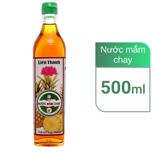 Nước mắm chay Liên Thành chai 500ml