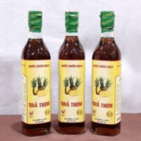 Nước mắm chay quả thơm (dứa) 500ml chai nhựa, thùng 24 chai