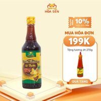 Nước mắm chay Từ Thơm chai 500ml, combo 5 chai - Tương Việt Hoa Sen