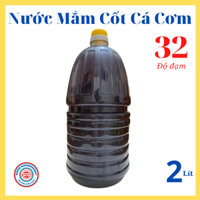 Nước mắm cốt cá cơm biển đông Thanh Hóa chấm ngon đặc biệt can 2 lít đủ