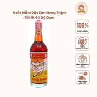 Nước mắm cốt cá cơm đặc sản Hưng Thịnh 40 độ đạm chai 750ML
