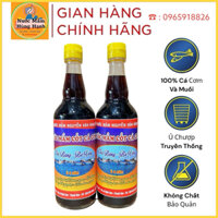 Nước Mắm Cốt Cá cơm Nguyên Chất 100% . Hùng Hạnh Ba Làng Thanh Hoá