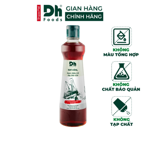 Nước mắm cốt đặc biệt 43 độ đạm DH Foods natural chai 180 ml