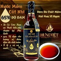 Nước Mắm Cốt Nhĩ Việt Nhĩ 510ml vị đậm đà 65% Độ đạm Chai Thuỷ TInh Sang Trong