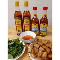 Nước mắm Hà Quyên, Nước mắm nhỉ cá cơm nguyên chất Hà Quyên, nước mắm truyền thống Bình Định chai nhựa 500ml