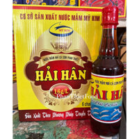 NƯỚC MẮM HẢI HÂN - PHAN THIẾT ( Thùng 6 chai x 500 ml )