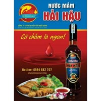 Nước mắm Hải Hậu 60 độ đạm