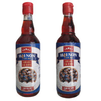 Nước mắm Hai Non - Cà Ná 32/35 đạm, chai thủy tinh 500ml