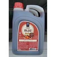 Nước mắm hàn quốc cá chình muối kim chi 3kg can to cho nhà hàng - 까나리 액젓
