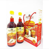 Nước mắm Khải Hoàn_Phú Quốc 40 độ đạm (Hộp 2 chai/520ml).