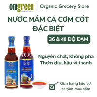 Nước mắm Lê Gia Cốt Đặc Biệt 525ml - 36 độ đạm & 40 độ đạm