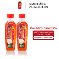 Nước mắm Nam Ngư ớt tỏi Lý Sơn - Thùng 12 chai x 300ml