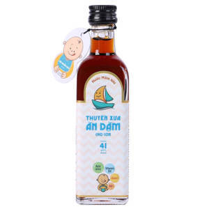 Nước mắm nhĩ ăn dặm cho bé Thuyền Xưa 41 độ đạm chai 65ml