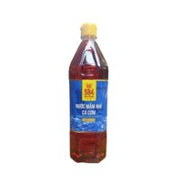 Nước mắm nhỉ cá cơm 584 Nha Trang, 25 độ đạm (1lít, 25N)-chai nhựa