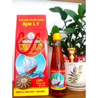 NƯỚC MẮM NHỈ CÁ CƠM KIM LÝ ,MẮM Ủ DƯỚI HẦM 3 NĂM - 1 LÍT