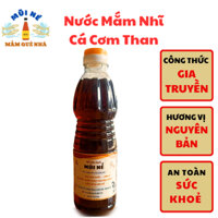 Nước Mắm Nhĩ Cá Cơm Than Mũi Né - Vị Nguyên Chất - Thùng 6 chai 500ML (3Lít)