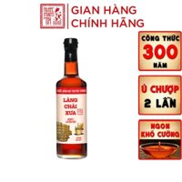 Nước mắm nhỉ Làng Chài Xưa truyền thống nhãn đỏ chai thủy tinh 500ml cốt nhỉ đặc biệt vị đậm đà gu ông bà xưa