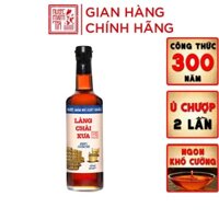 Nước Mắm Nhỉ Làng Chài Xưa Xuất Khẩu Nhãn Xanh Chai Thủy Tinh 500ml Cốt Nhỉ Đặc Biệt Vị Dịu Nhẹ