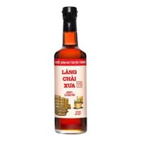 Nước Mắm Nhĩ Truyền Thống 100% Cá Cơm Tươi, Traditional Anchovy Fish Sauce (500ml) - LANG CHAI XUA