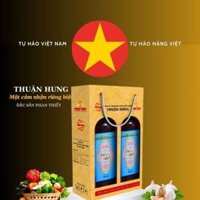 NƯỚC MẮM PHAN THIẾT CHAI THỦY TINH - THUẬN HƯNG 35 ĐẠM/1 HỘP 2 CHAI 500ML