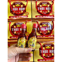 NƯỚC MẮM PHAN THIẾT HIỆU THÁI HÂN 50G/L, HỘP 8 CHAI X 60ML