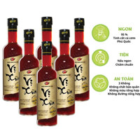 Nước Mắm Phú Quốc Cao Cấp Vị Xưa Barona 40 độ đạm 1 Thùng (6 chai x 500ml)