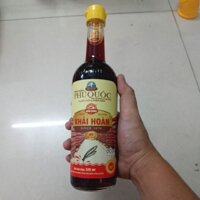 Nước mắm Phú Quốc Khải Hoàn 40 độ đạm chai 520ml