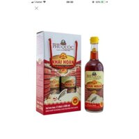 Nước mắm Phú Quốc Khải Hoàn 40 độ đạm-Cặp 2chai/520ml