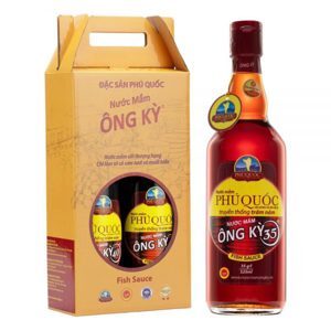 Nước mắm Phú Quốc Ông Kỳ 35 độ đạm chai 525ml
