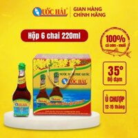 Nước mắm Phú Quốc - Quốc Hải Thượng Hạng, hộp 6 chai 220ml