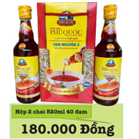 Nuoc mam Phu Quoc Van Nguyen 2 chai 520ml 40 đạm