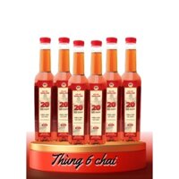 Nước mắm Rang Can  ngon truyền thống 20 ĐỘ ĐẠM-thùng 6 chai 450ml