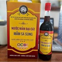 Nước Mắm Sá Sùng Đại Cát (lẻ 1 chai)
