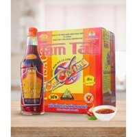 Nước Mắm Tam Tài Hiệu Con Cá Vàng 30 Độ Đạm ( Thùng 6 Chai x 490ml)