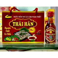 Nước mắm Thái Hân 40 độ đạm (Hộp 8 chai x 60ml)